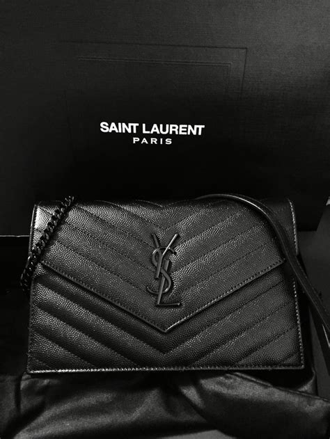 ysl all black|saint laurent cross body.